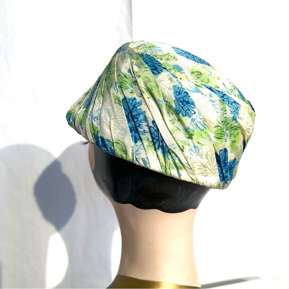 Vintage 40s 50s Floral Hat - Picture 12 of 14